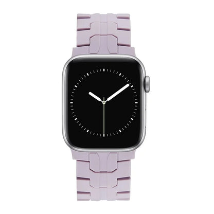 For Apple Watch Ultra 2 Ultra 49mm  /  Series 9 8 7 45mm  /  6 5 4 SE (2022) SE (2023) SE 44mm  /  3 2 1 42mm Silicone Watch Band