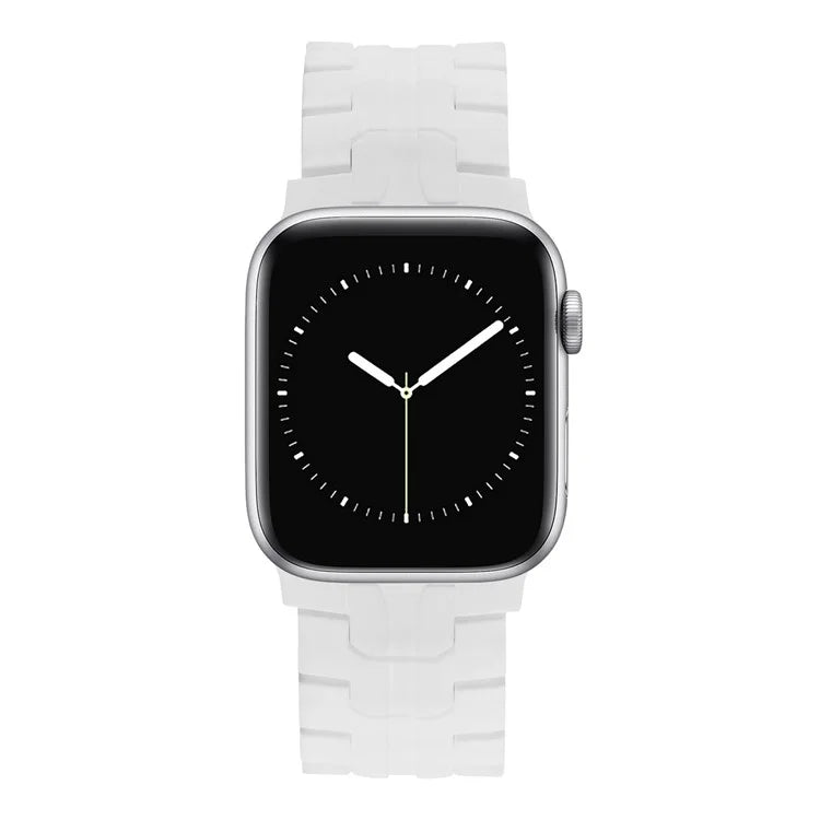 For Apple Watch Ultra 2 Ultra 49mm  /  Series 9 8 7 45mm  /  6 5 4 SE (2022) SE (2023) SE 44mm  /  3 2 1 42mm Silicone Watch Band