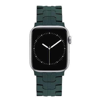 For Apple Watch Ultra 2 Ultra 49mm  /  Series 9 8 7 45mm  /  6 5 4 SE (2022) SE (2023) SE 44mm  /  3 2 1 42mm Silicone Watch Band