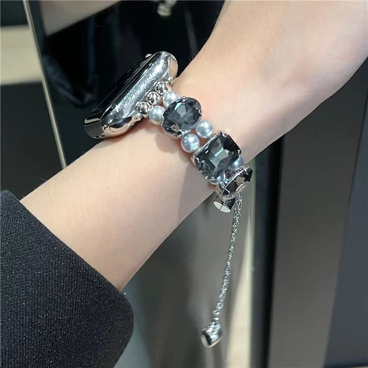 For Apple Watch Series 7 8 9 41mm / 6 5 4 SE (2023) SE (2022) SE 40mm / 3 2 1 38mm Strap Jewelry Bracelet