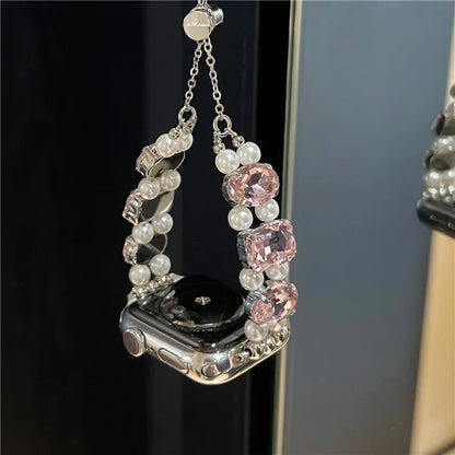 For Apple Watch Series 7 8 9 41mm / 6 5 4 SE (2023) SE (2022) SE 40mm / 3 2 1 38mm Strap Jewelry Bracelet