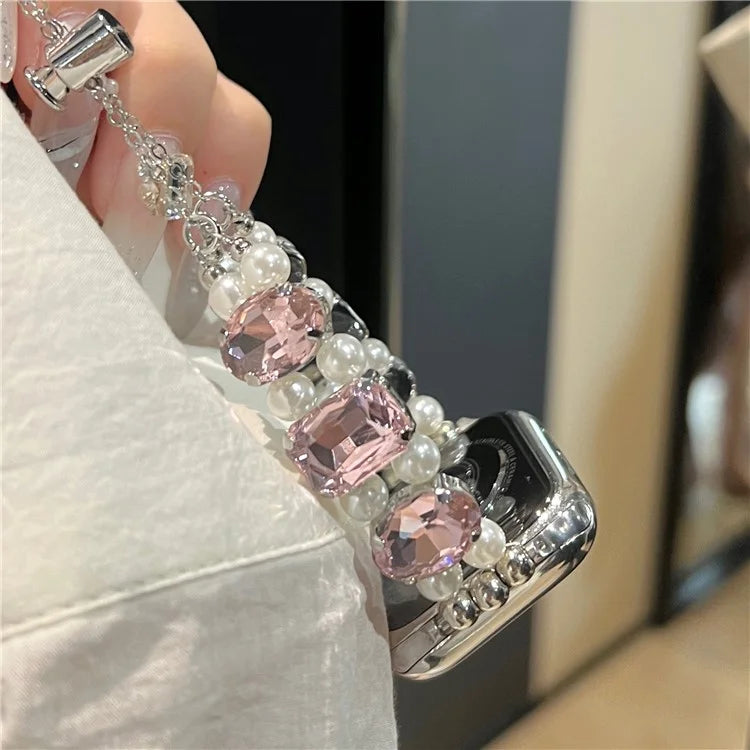 For Apple Watch Series 7 8 9 41mm / 6 5 4 SE (2023) SE (2022) SE 40mm / 3 2 1 38mm Strap Jewelry Bracelet