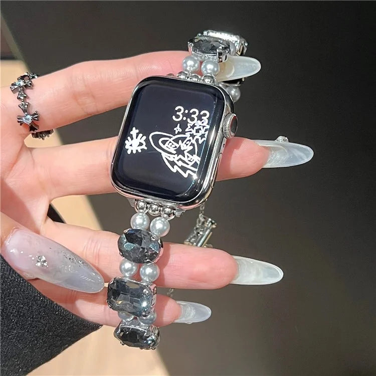For Apple Watch Series 7 8 9 41mm / 6 5 4 SE (2023) SE (2022) SE 40mm / 3 2 1 38mm Strap Jewelry Bracelet