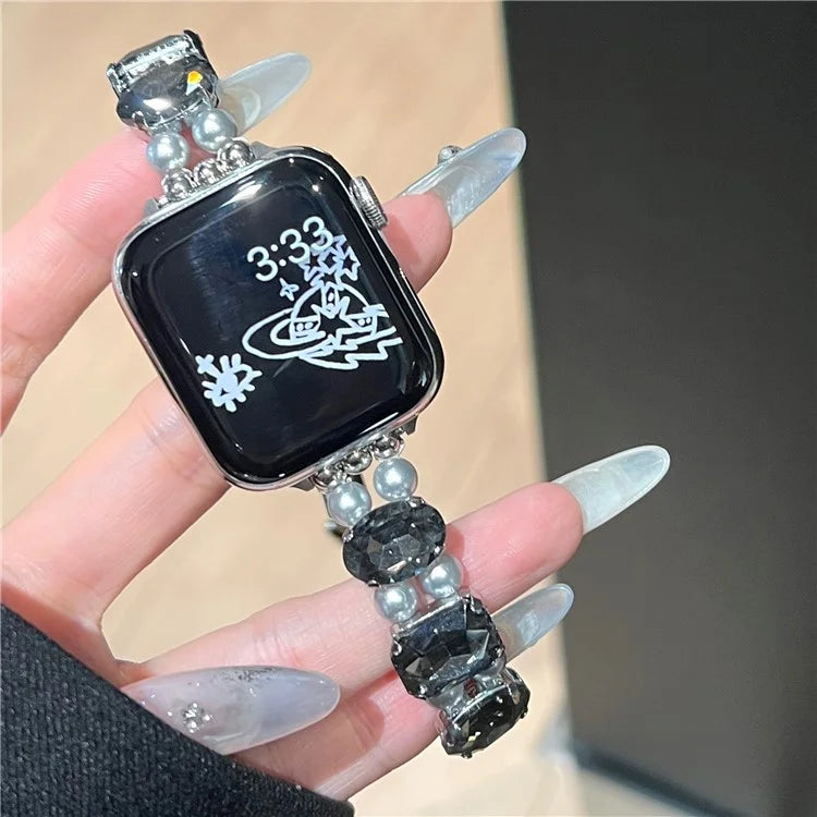 For Apple Watch Series 7 8 9 41mm / 6 5 4 SE (2023) SE (2022) SE 40mm / 3 2 1 38mm Strap Jewelry Bracelet