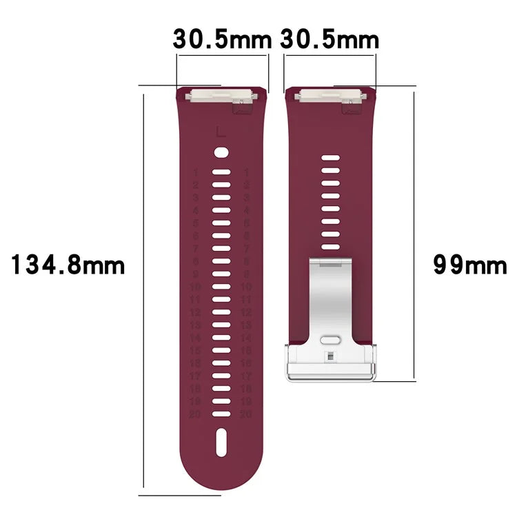 For Xiaomi Watch H1 Replacement Bands Breathable Silicone Watch Strap