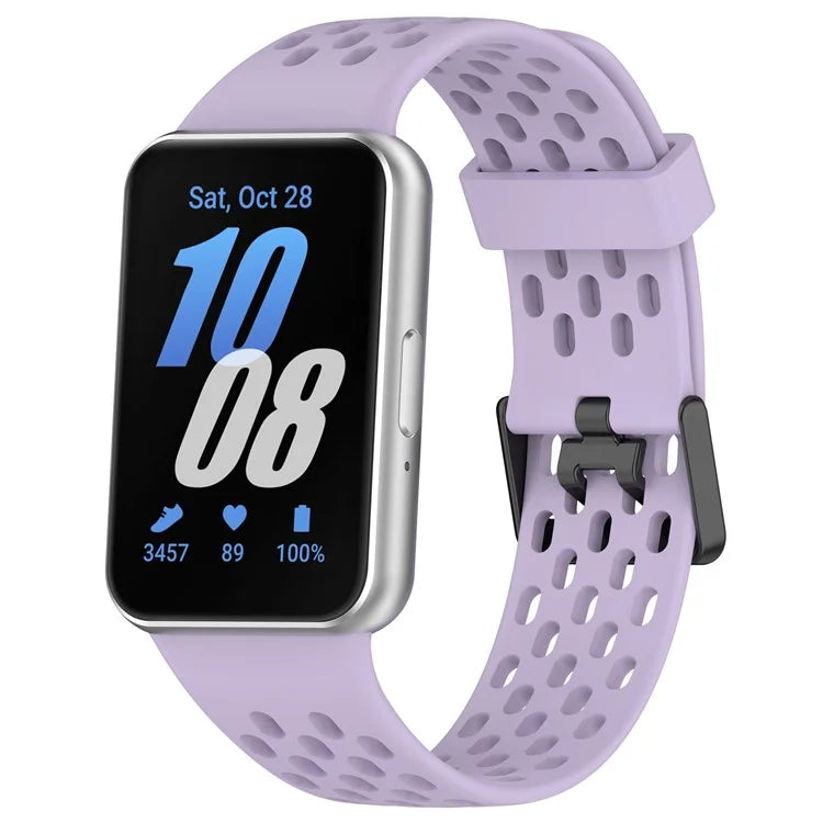 For Samsung Galaxy Fit3 Strap Replacement Silicone Breathable Watch Bracelet