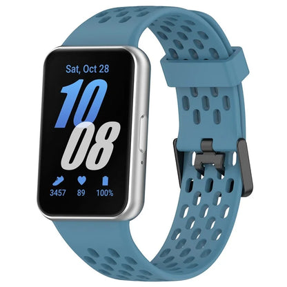 For Samsung Galaxy Fit3 Strap Replacement Silicone Breathable Watch Bracelet