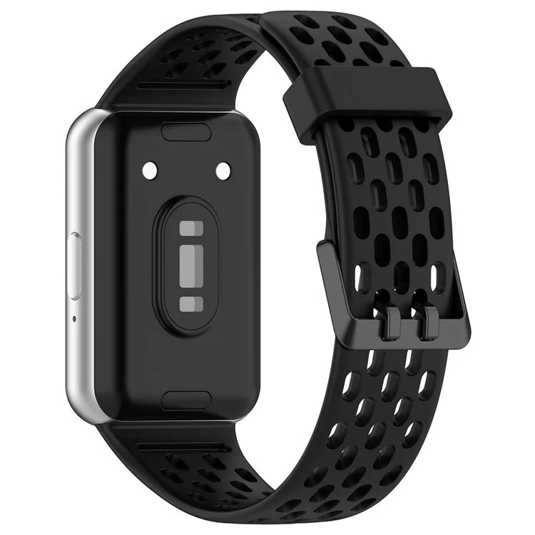 For Samsung Galaxy Fit3 Strap Replacement Silicone Breathable Watch Bracelet