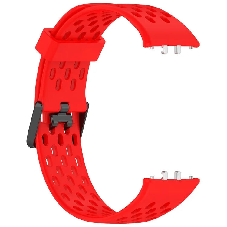 For Samsung Galaxy Fit3 Strap Replacement Silicone Breathable Watch Bracelet