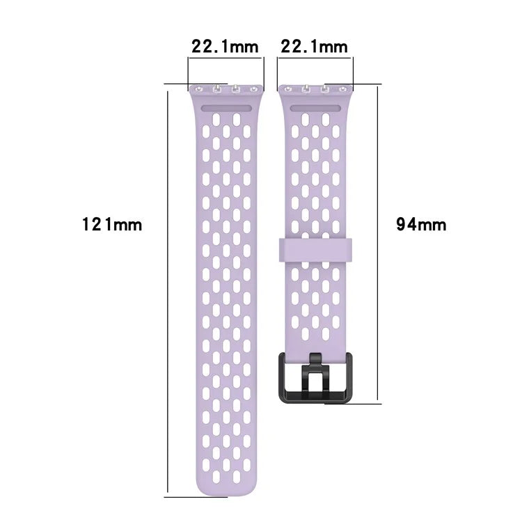 For Samsung Galaxy Fit3 Strap Replacement Silicone Breathable Watch Bracelet