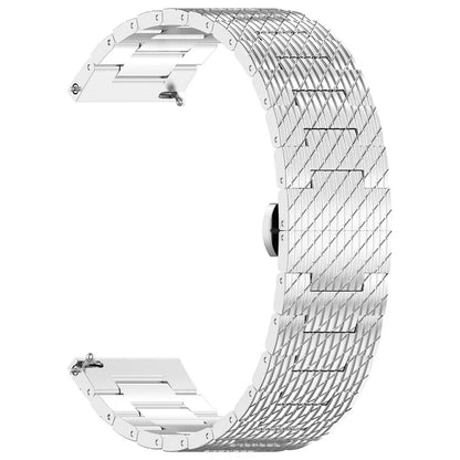 For Samsung Galaxy Watch 46mm / Huawei Watch GT 4 46mm / Xiaomi Watch 2 Pro 22mm Stainless Steel Watch Strap