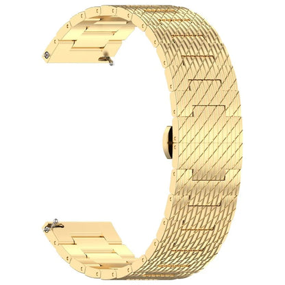 For Samsung Galaxy Watch 46mm / Huawei Watch GT 4 46mm / Xiaomi Watch 2 Pro 22mm Stainless Steel Watch Strap