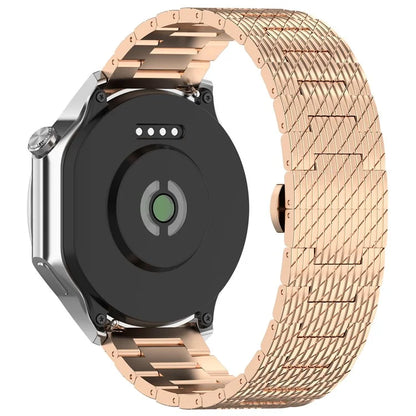 For Samsung Galaxy Watch 46mm / Huawei Watch GT 4 46mm / Xiaomi Watch 2 Pro 22mm Stainless Steel Watch Strap