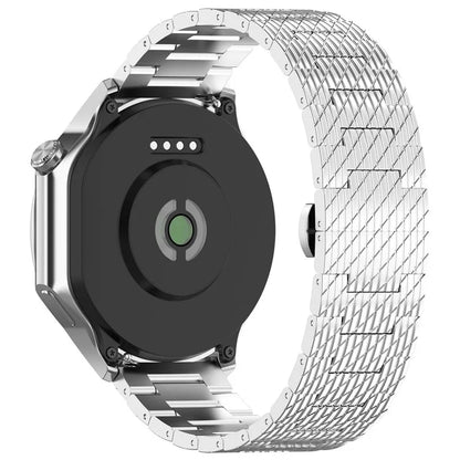 For Huawei Watch GT 3 42mm / GT 3 Pro 20mm Stainless Steel Watch Strap with Buckle