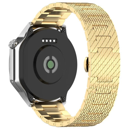 For Huawei Watch GT 3 42mm / GT 3 Pro 20mm Stainless Steel Watch Strap with Buckle