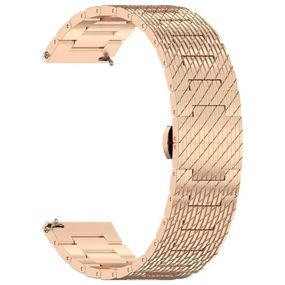 For Huawei Watch GT 3 42mm / GT 3 Pro 20mm Stainless Steel Watch Strap with Buckle