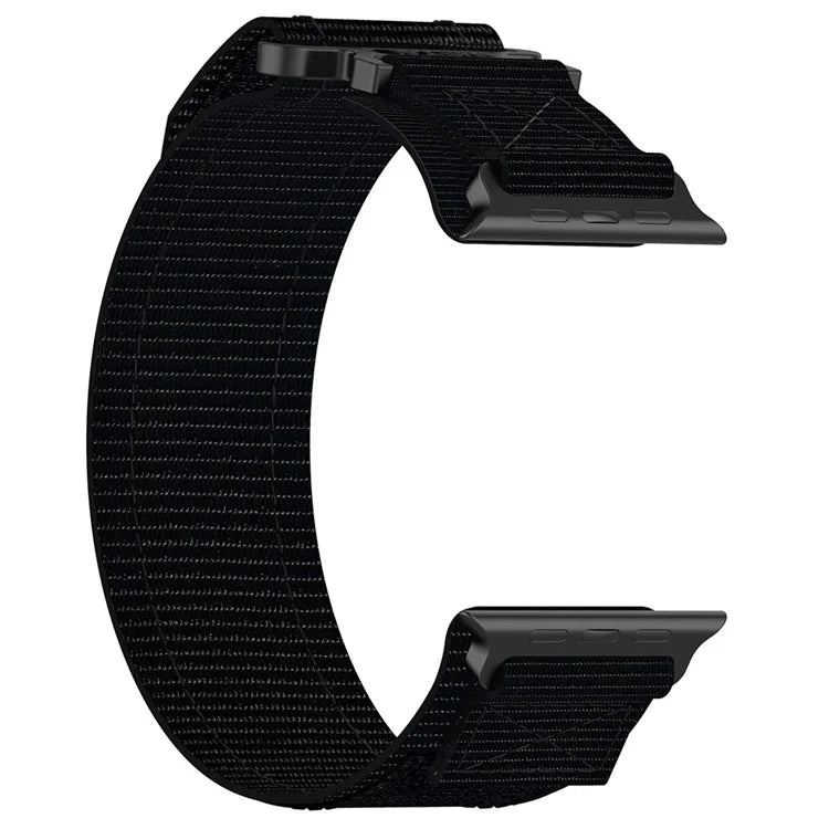 For Apple Watch Series 9 8 7 41mm / 6 5 4 SE (2023) SE (2022) SE 40mm / 3 2 1 38mm Nylon Band Sticky Magic Clasp Bracelet