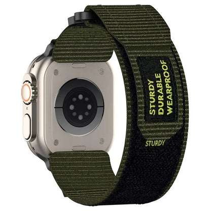 For Apple Watch Series 9 8 7 41mm / 6 5 4 SE (2023) SE (2022) SE 40mm / 3 2 1 38mm Nylon Band Sticky Magic Clasp Bracelet