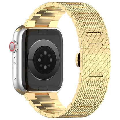 For Apple Watch Ultra 2 Ultra 49mm  /  9 8 7 45mm  /  6 5 4 SE (2022) SE (2023) SE 44mm  /  3 2 1 42mm Watch Bracelet Stainless Steel Strap