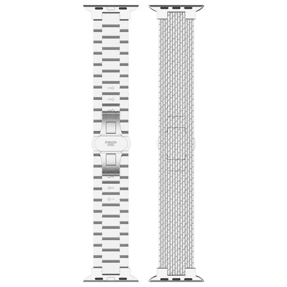 For Apple Watch Ultra 2 Ultra 49mm  /  9 8 7 45mm  /  6 5 4 SE (2022) SE (2023) SE 44mm  /  3 2 1 42mm Watch Bracelet Stainless Steel Strap
