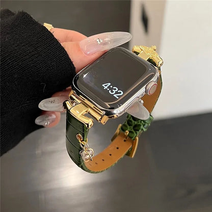 For Apple Watch Ultra 2 Ultra 49mm / 9 8 7 45mm / 6 5 4 SE (2022) SE (2023) SE 44mm / 3 2 1 42mm Genuine Cow Leather Band