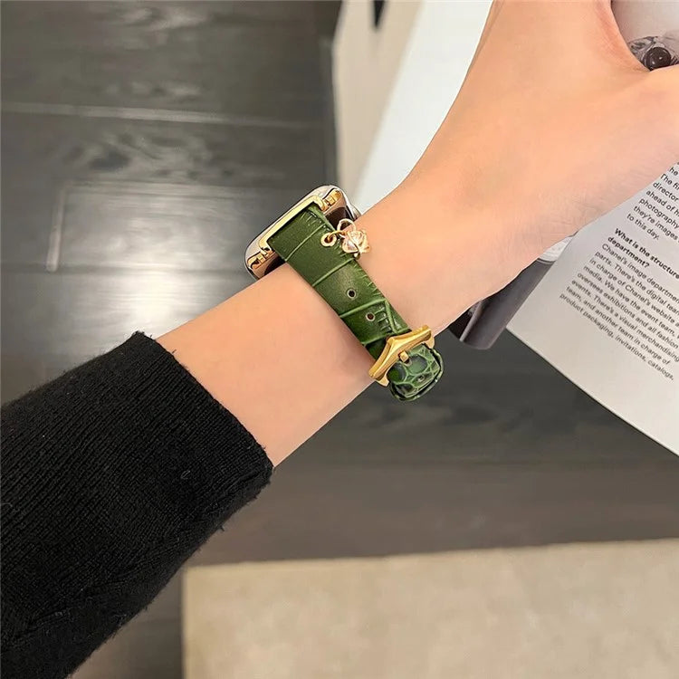 For Apple Watch Ultra 2 Ultra 49mm / 9 8 7 45mm / 6 5 4 SE (2022) SE (2023) SE 44mm / 3 2 1 42mm Genuine Cow Leather Band