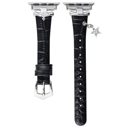 For Apple Watch Ultra 2 Ultra 49mm / 9 8 7 45mm / 6 5 4 SE (2022) SE (2023) SE 44mm / 3 2 1 42mm Genuine Cow Leather Band