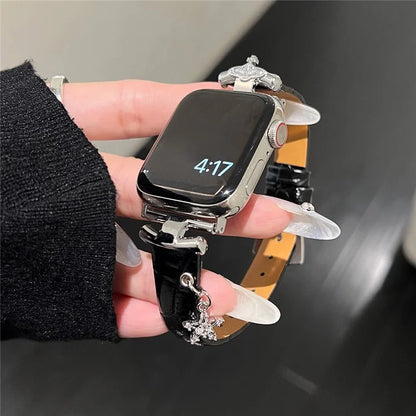 For Apple Watch Ultra 2 Ultra 49mm / 9 8 7 45mm / 6 5 4 SE (2022) SE (2023) SE 44mm / 3 2 1 42mm Genuine Cow Leather Band