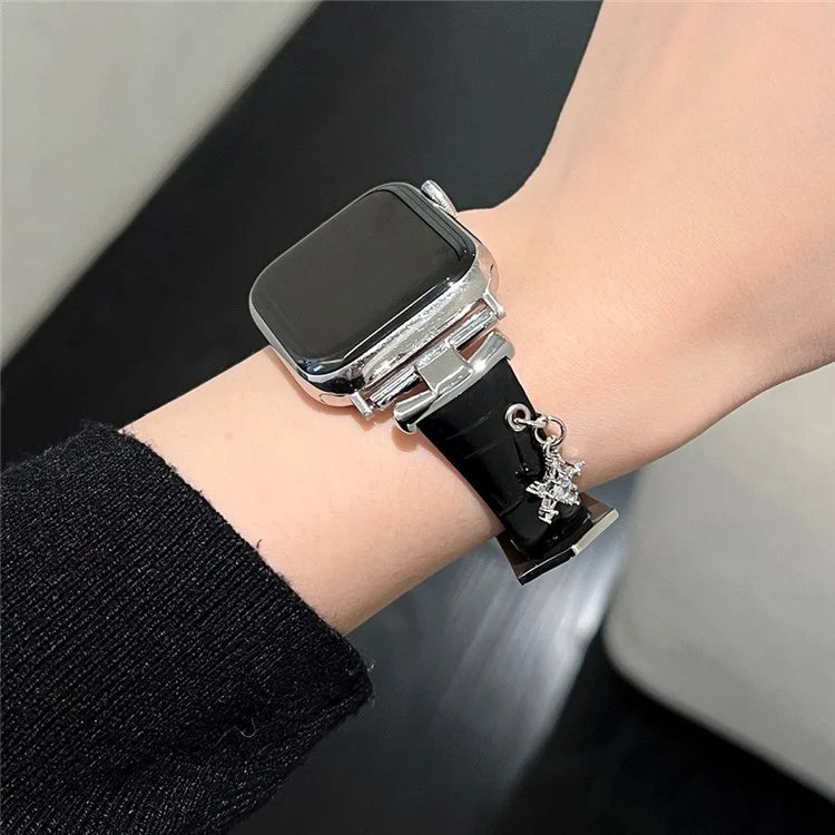 For Apple Watch Ultra 2 Ultra 49mm / 9 8 7 45mm / 6 5 4 SE (2022) SE (2023) SE 44mm / 3 2 1 42mm Genuine Cow Leather Band