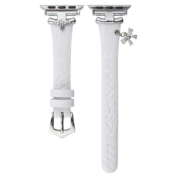 For Apple Watch Ultra 2 Ultra 49mm / 9 8 7 45mm / 6 5 4 SE (2022) SE (2023) SE 44mm / 3 2 1 42mm Genuine Cow Leather Band