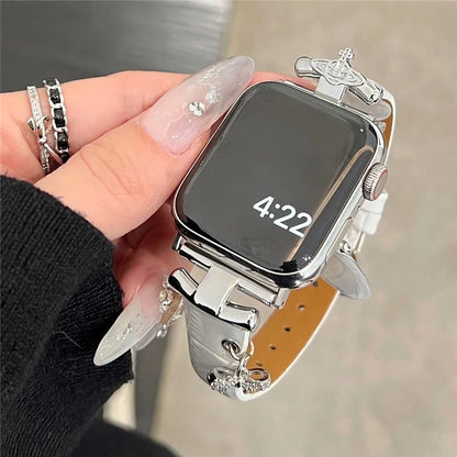For Apple Watch Ultra 2 Ultra 49mm / 9 8 7 45mm / 6 5 4 SE (2022) SE (2023) SE 44mm / 3 2 1 42mm Genuine Cow Leather Band