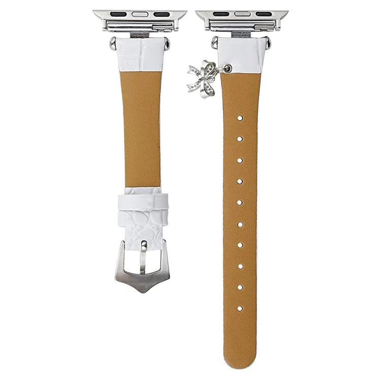 For Apple Watch Ultra 2 Ultra 49mm / 9 8 7 45mm / 6 5 4 SE (2022) SE (2023) SE 44mm / 3 2 1 42mm Genuine Cow Leather Band