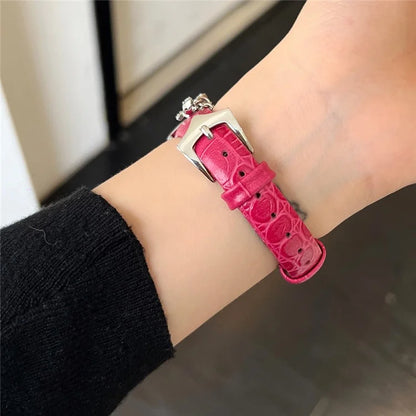 For Apple Watch Ultra 2 Ultra 49mm / 9 8 7 45mm / 6 5 4 SE (2022) SE (2023) SE 44mm / 3 2 1 42mm Genuine Cow Leather Band