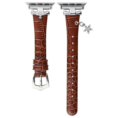 For Apple Watch Ultra 2 Ultra 49mm / 9 8 7 45mm / 6 5 4 SE (2022) SE (2023) SE 44mm / 3 2 1 42mm Genuine Cow Leather Band