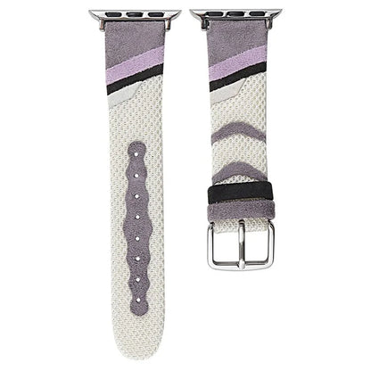 For Apple Watch Series 9 8 7 41mm / Series 6 5 4 SE SE (2022) SE (2023) 40mm / Series 3 2 1 38mm Mesh+Leather Band