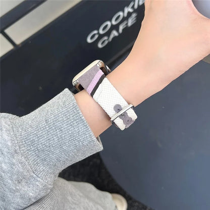 For Apple Watch Series 9 8 7 41mm / Series 6 5 4 SE SE (2022) SE (2023) 40mm / Series 3 2 1 38mm Mesh+Leather Band