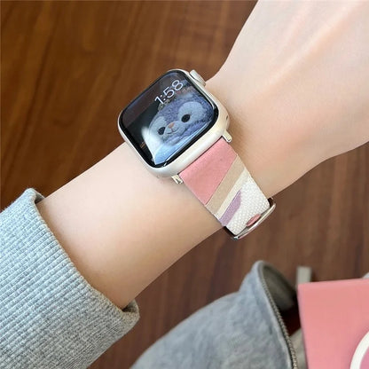 For Apple Watch Series 9 8 7 41mm / Series 6 5 4 SE SE (2022) SE (2023) 40mm / Series 3 2 1 38mm Mesh+Leather Band