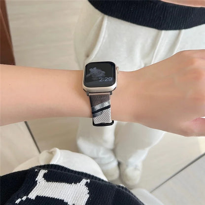 For Apple Watch Series 9 8 7 41mm / Series 6 5 4 SE SE (2022) SE (2023) 40mm / Series 3 2 1 38mm Mesh+Leather Band