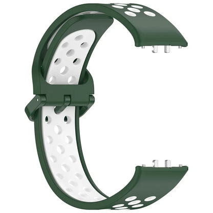 For Samsung Galaxy Fit3 Silicone Watch Bands Dual-Color Wrist Straps Replacement Parts