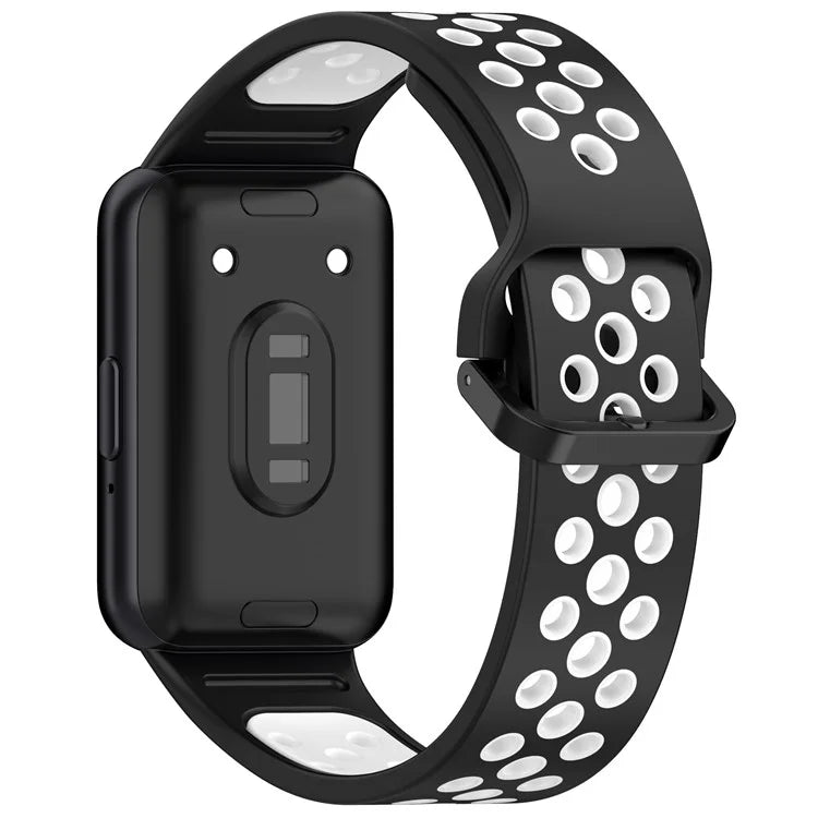 For Samsung Galaxy Fit3 Silicone Watch Bands Dual-Color Wrist Straps Replacement Parts