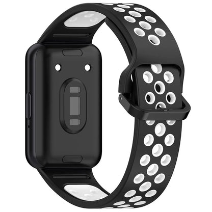 For Samsung Galaxy Fit3 Silicone Watch Bands Dual-Color Wrist Straps Replacement Parts