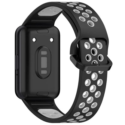 For Samsung Galaxy Fit3 Silicone Watch Bands Dual-Color Wrist Straps Replacement Parts