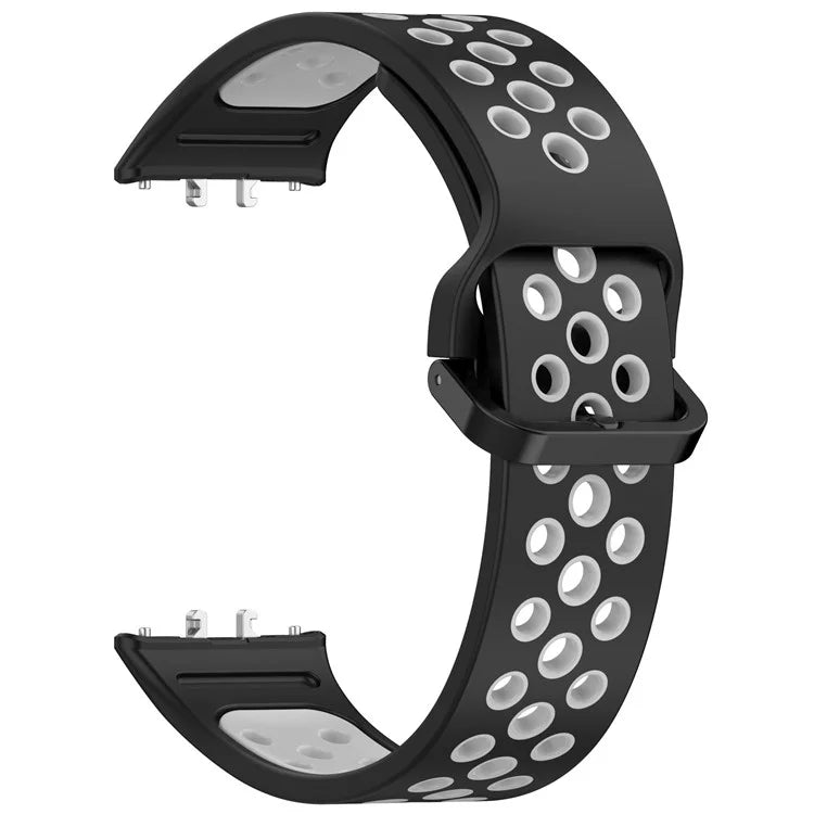 For Samsung Galaxy Fit3 Silicone Watch Bands Dual-Color Wrist Straps Replacement Parts