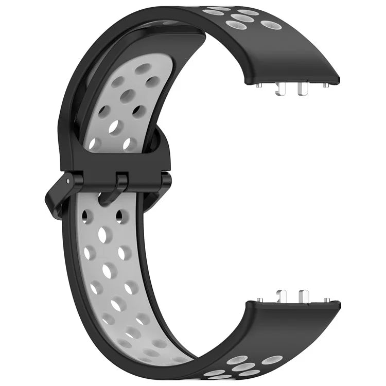 For Samsung Galaxy Fit3 Silicone Watch Bands Dual-Color Wrist Straps Replacement Parts