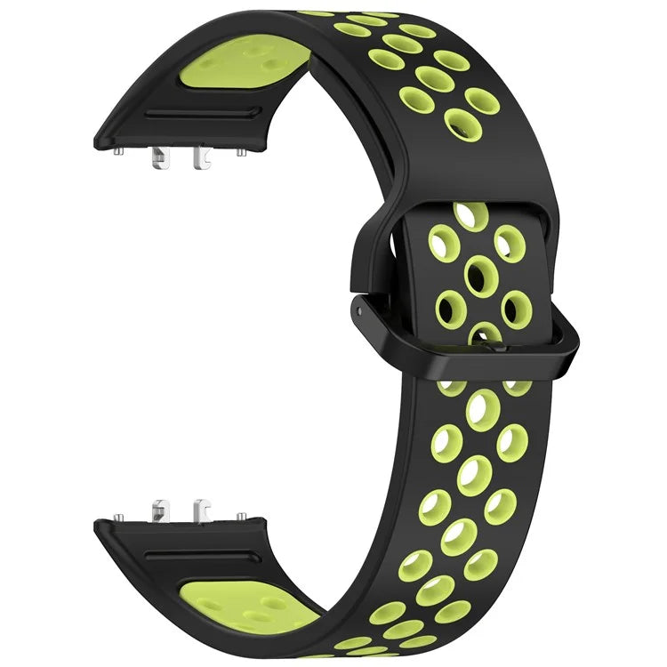 For Samsung Galaxy Fit3 Silicone Watch Bands Dual-Color Wrist Straps Replacement Parts