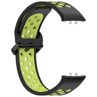 For Samsung Galaxy Fit3 Silicone Watch Bands Dual-Color Wrist Straps Replacement Parts