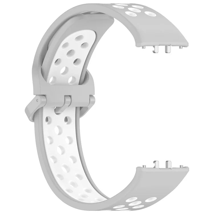 For Samsung Galaxy Fit3 Silicone Watch Bands Dual-Color Wrist Straps Replacement Parts