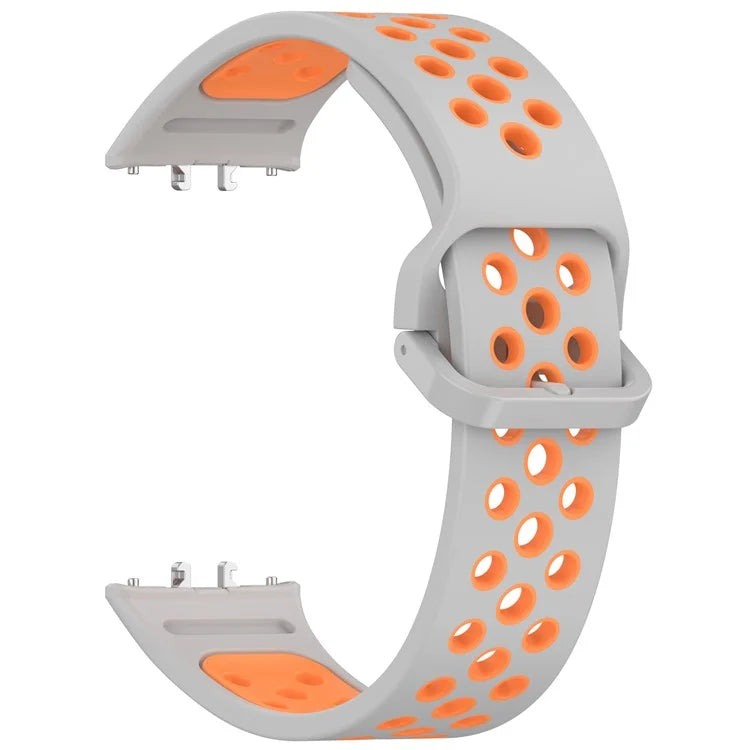 For Samsung Galaxy Fit3 Silicone Watch Bands Dual-Color Wrist Straps Replacement Parts