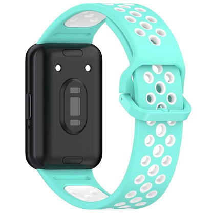 For Samsung Galaxy Fit3 Silicone Watch Bands Dual-Color Wrist Straps Replacement Parts