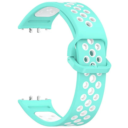 For Samsung Galaxy Fit3 Silicone Watch Bands Dual-Color Wrist Straps Replacement Parts